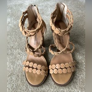 3” Lucky Brand Block Heeled Sandal